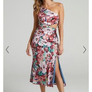 Showpo. GLAUCUS DRESS IN AMOROUS FLORAL SIZE 4